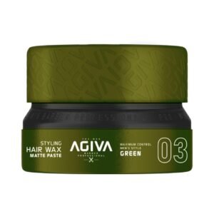 Agiva Hair Wax - 03 GREEN Matte Paste, 155mL